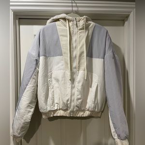 Alo faux fur lined Reversible Bomber Jacket size Small